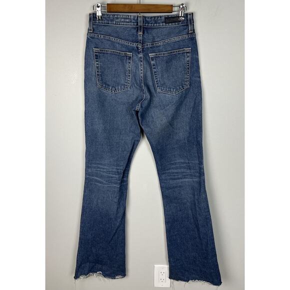 AG Adriano Goldschmied Alexxis Boot High Rise Vintage Boot Jeans Denim Size 28R - Picture 2 of 5